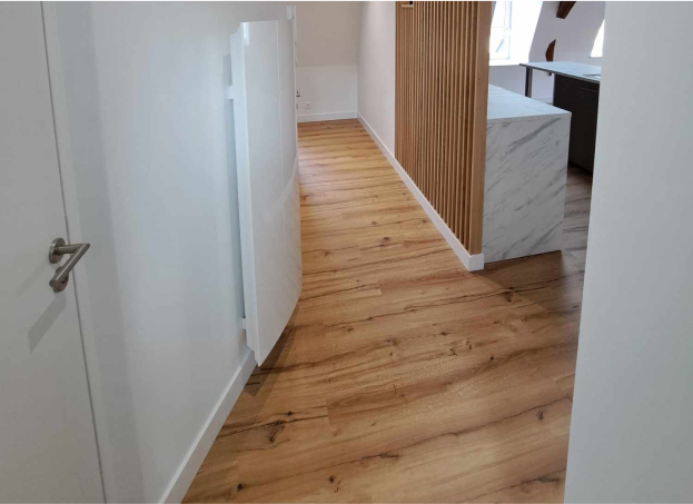 pose de parquet à Ligré près de Chinon en Indre-et-Loire 37